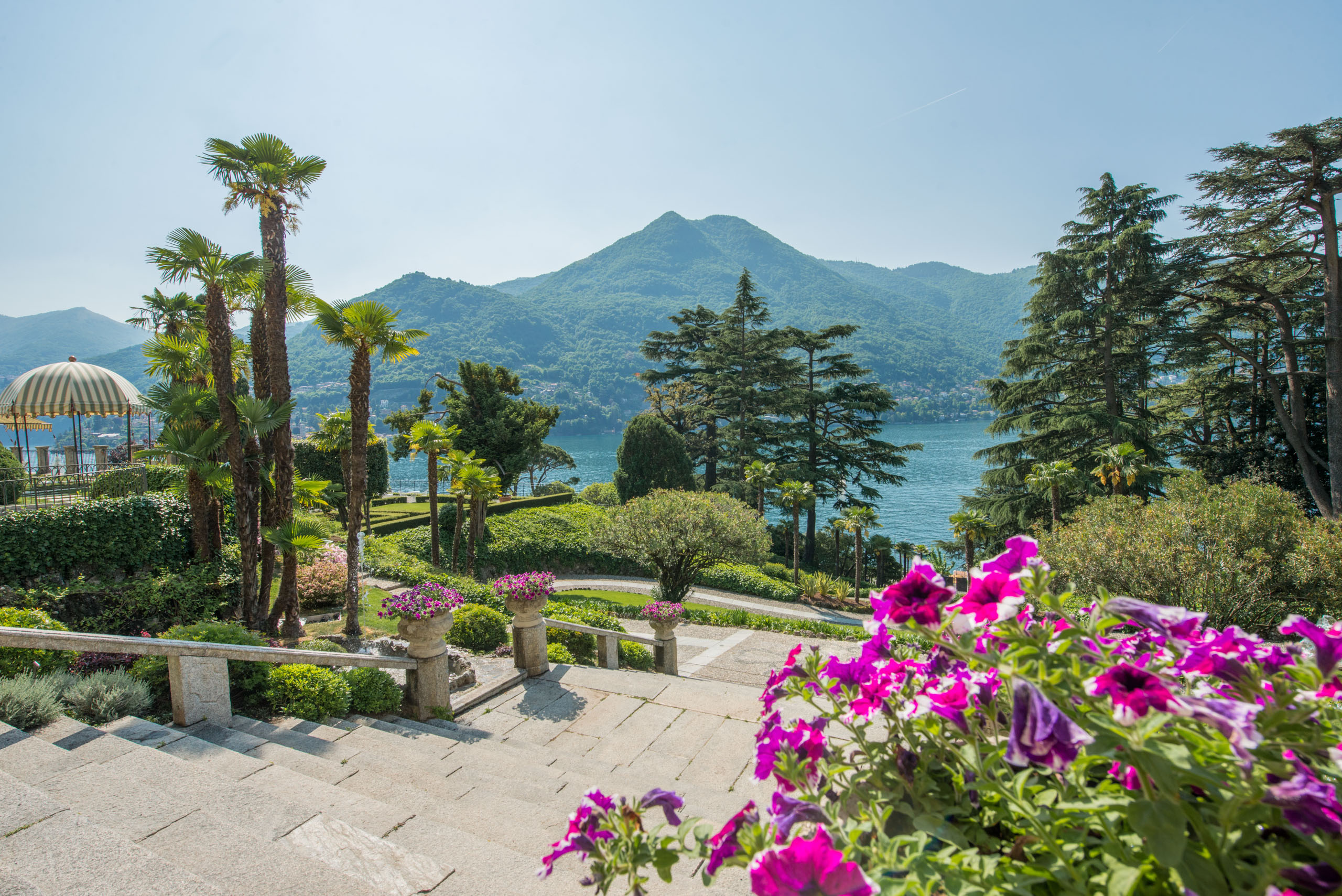 Passalacqua Luxury Hotel Lake Como 00 Main Staircase And Gardens