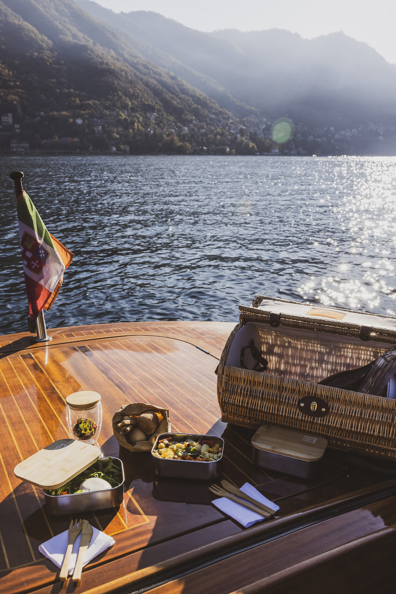 Passalacqua Hotel Lake Como Boat Picnic
